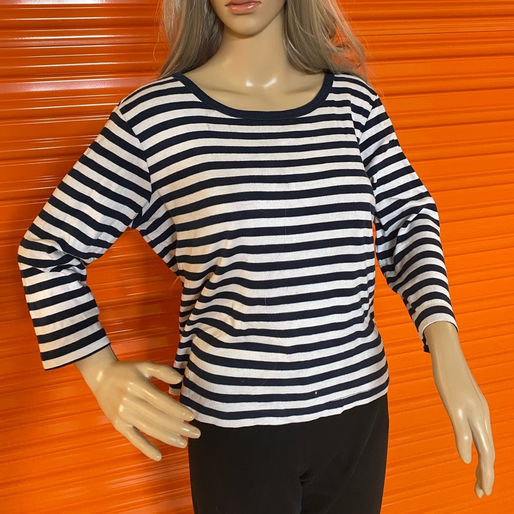 WHITE STAG NAUTICAL TOP Size M